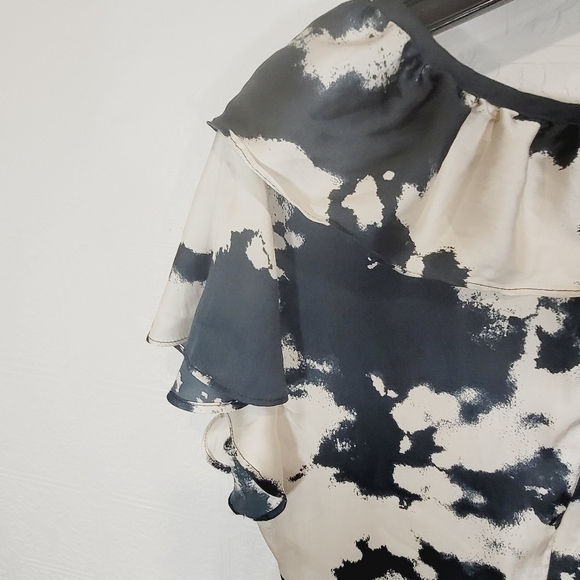 Bardot Tie Dye print mini satin dress - Picture 10 of 16